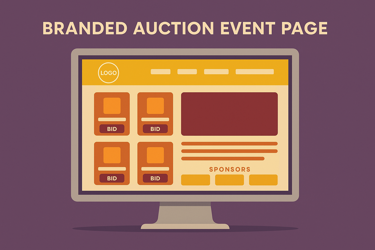 Branded Auction Event Pages in CharityAuctions