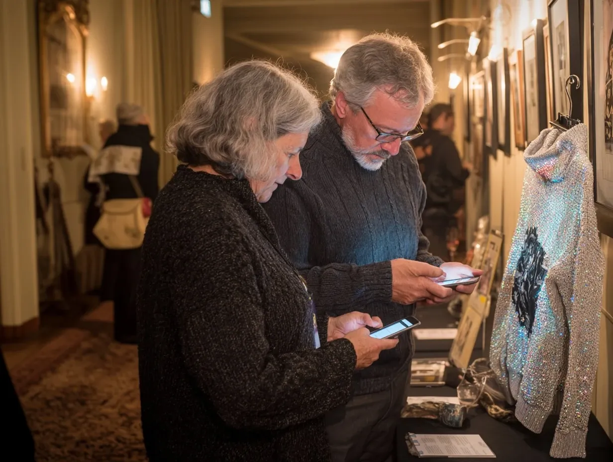 Donors-bidding-at-charity-auction