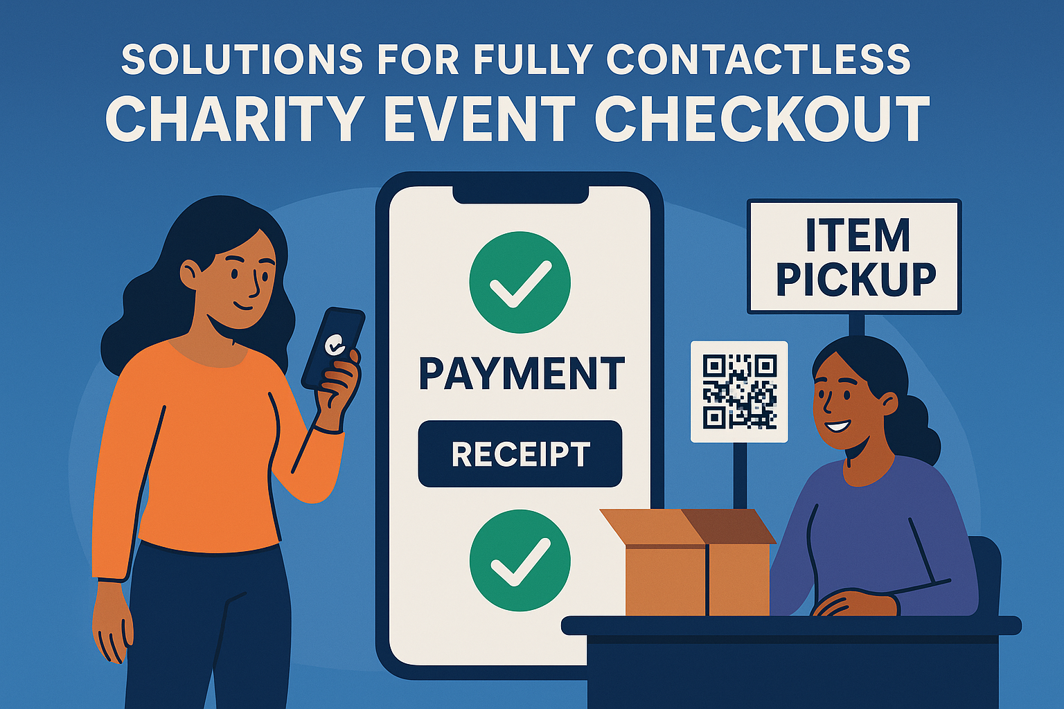 Are There Solutions for Fully Contactless Charity Event Checkout?