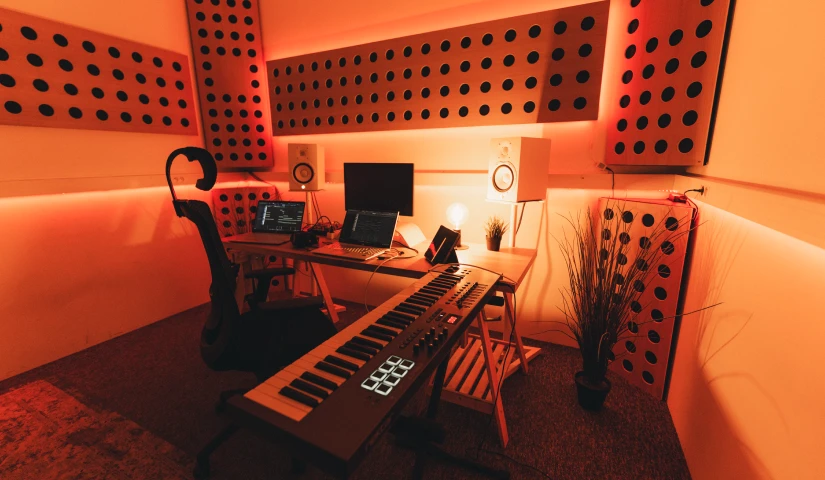 studio vide beatmaking red