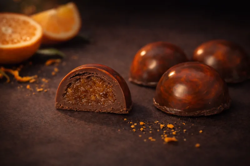 Praline sa narandžom i tamnom čokoladom – Novi Sad