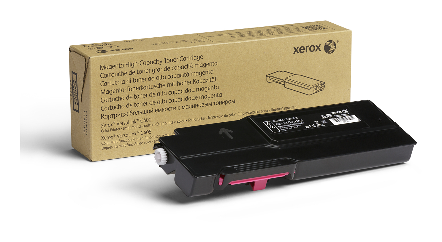 Genuine Xerox Magenta High Capacity Toner Cartridge For The VersaLink C400/C405