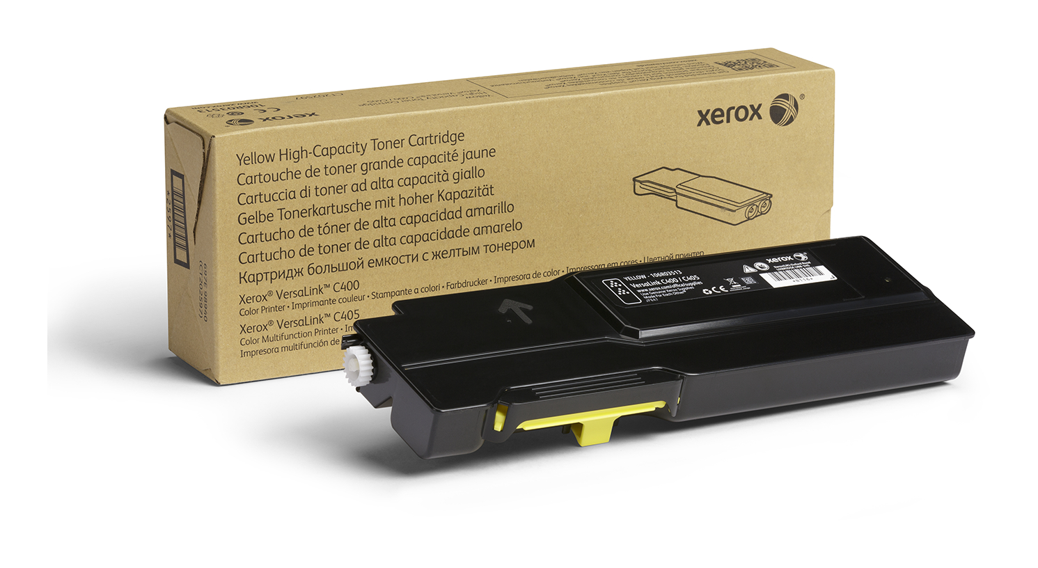 Genuine Xerox Yellow High Capacity Toner Cartridge For The VersaLink C400/C405