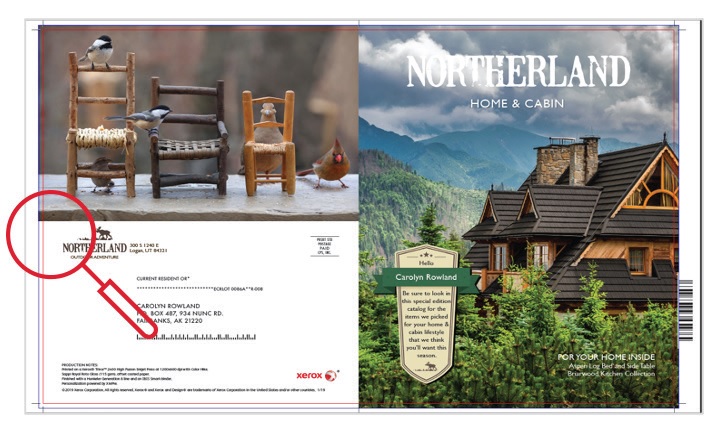 Pages of a home and cabin catalog