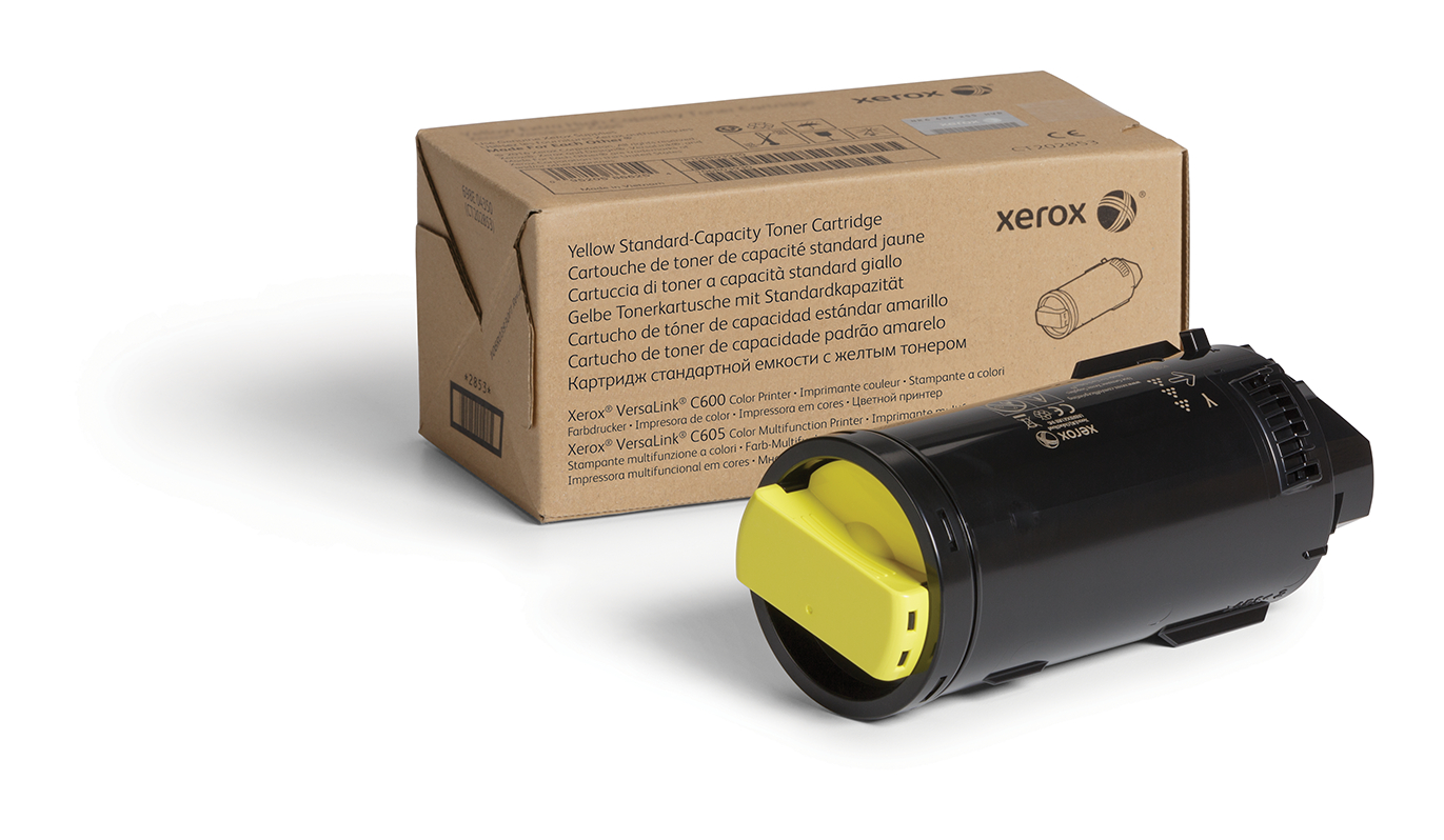 Genuine Xerox Yellow Standard Capacity Toner Cartridge For The VersaLink C600/C605