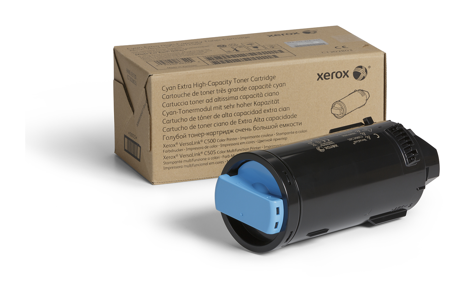 Genuine Xerox Cyan Extra High Capacity Toner Cartridge For The VersaLink C500/C505