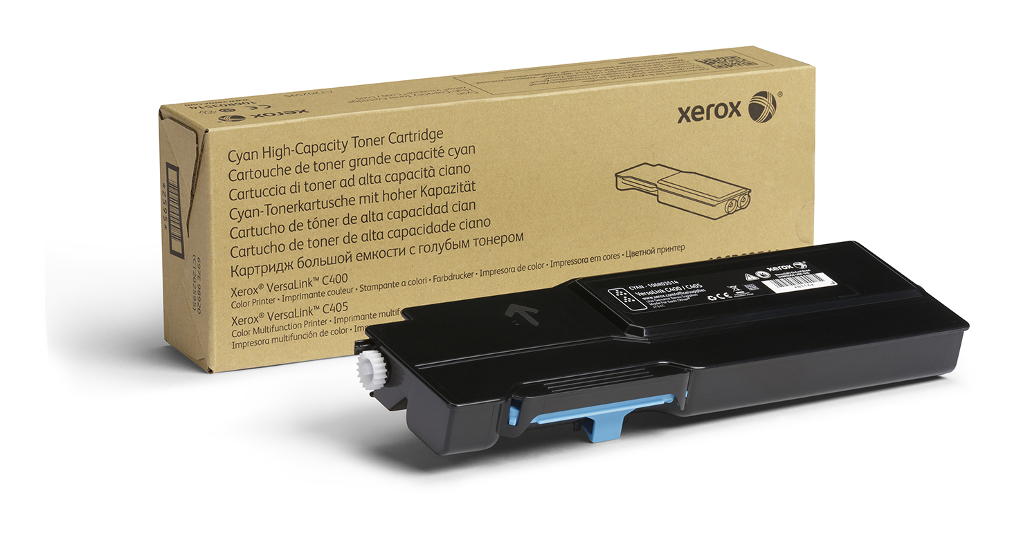 Genuine Xerox Cyan High Capacity Toner Cartridge For The VersaLink C400/C405