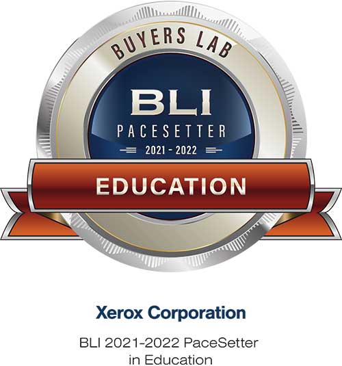 Awarded for Our Education and Security Solutions - Xerox