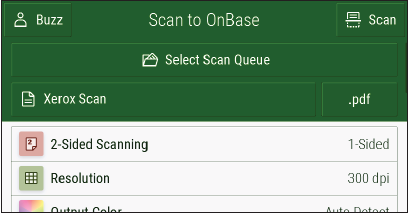 Scan to OnBase