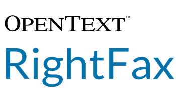 OpenText RightFax logo