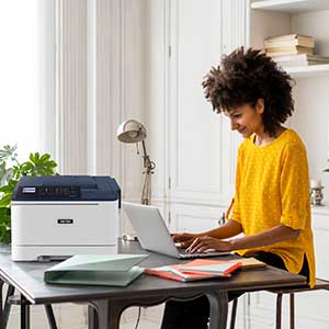 Xerox C310 Printer in home office
