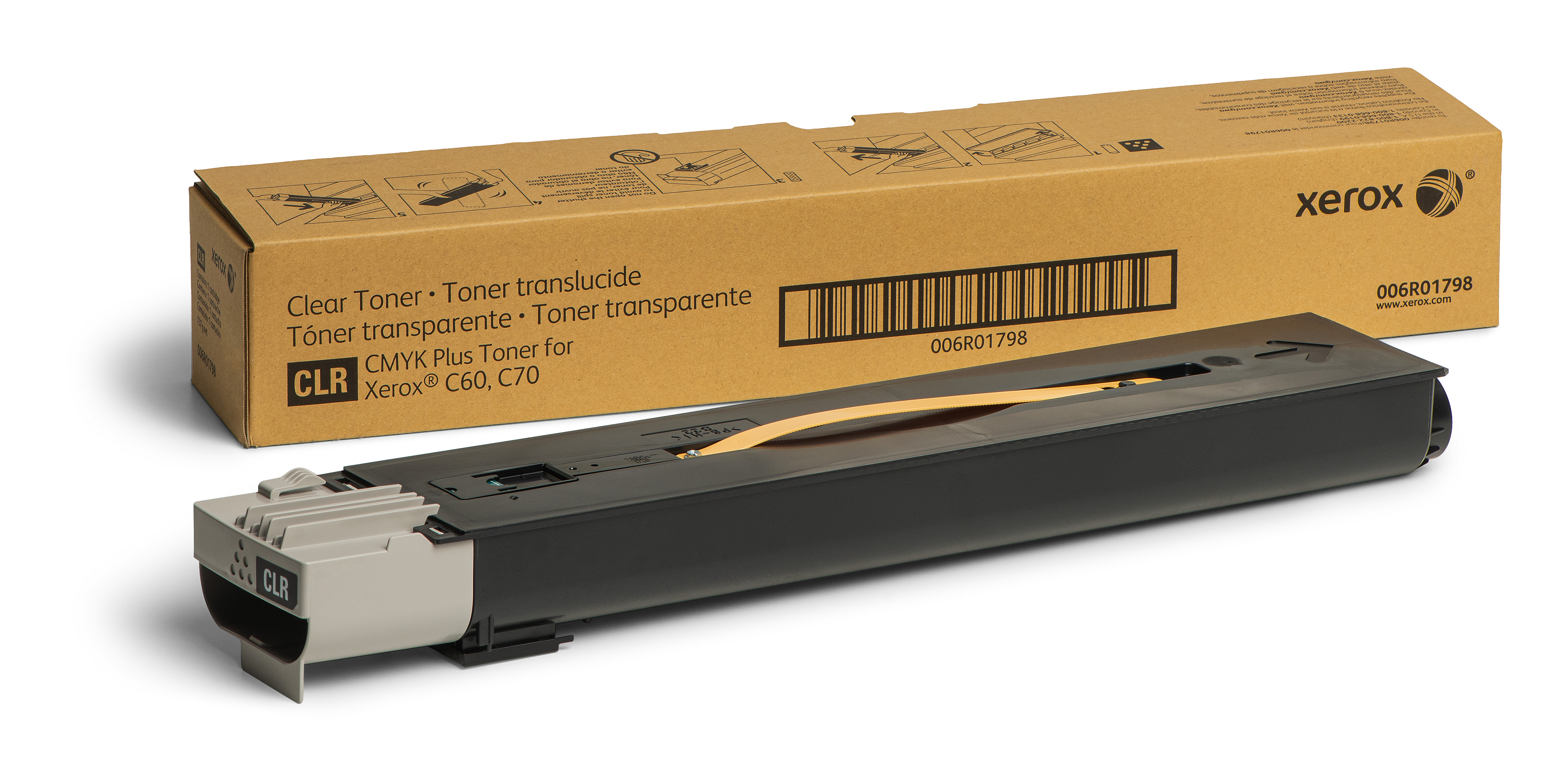 Xerox Clear Toner Cartridge For The Xerox Color C60/C70