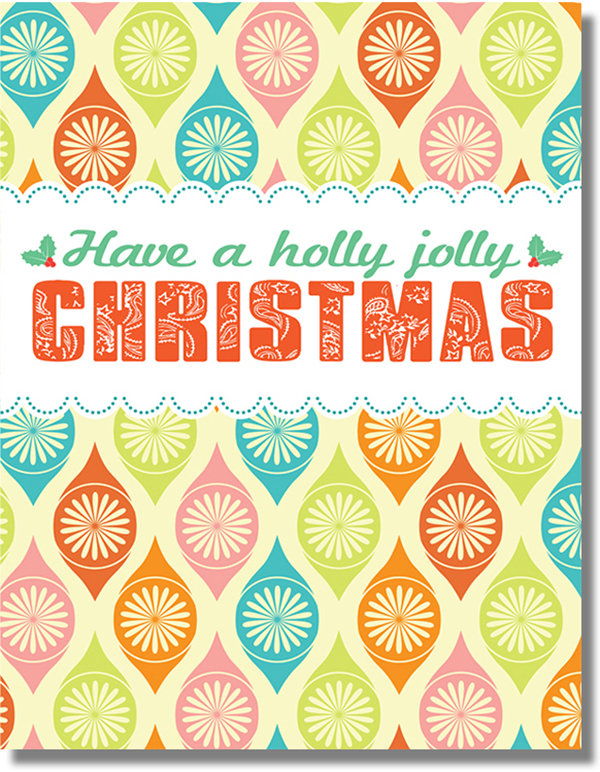 Holly Jolly Christmas Card