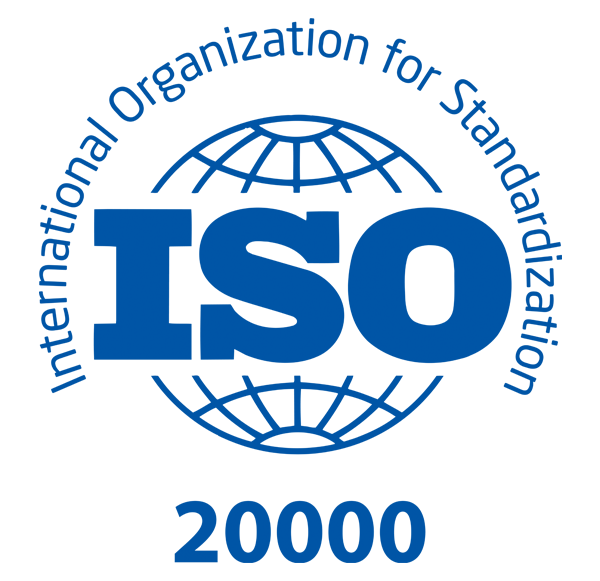 ISO 20000 badge