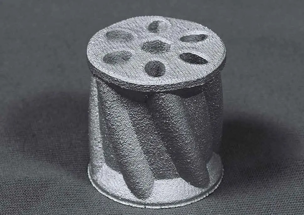 液态金属3D打印零件