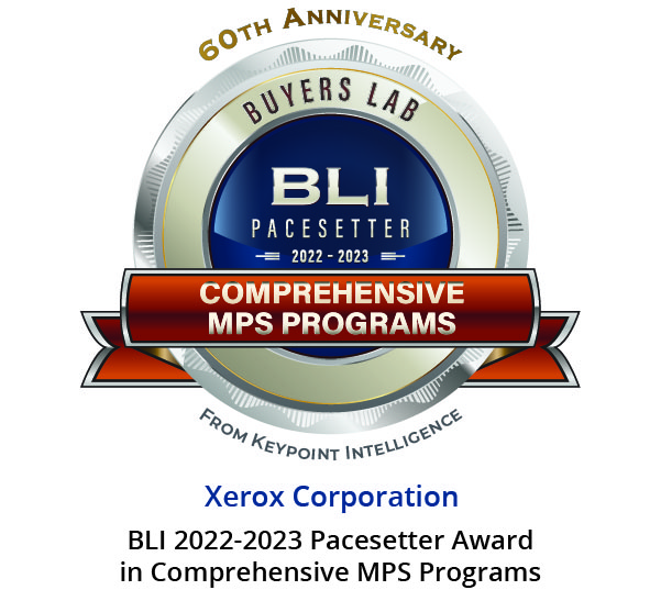 Xerox Wins BLI Award for Managed Print Services - Xerox