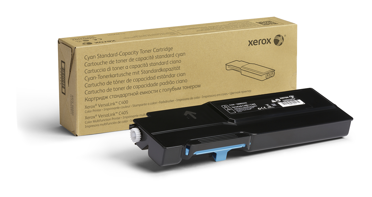 Genuine Xerox Cyan Standard Capacity Toner Cartridge For The VersaLink C400/C405