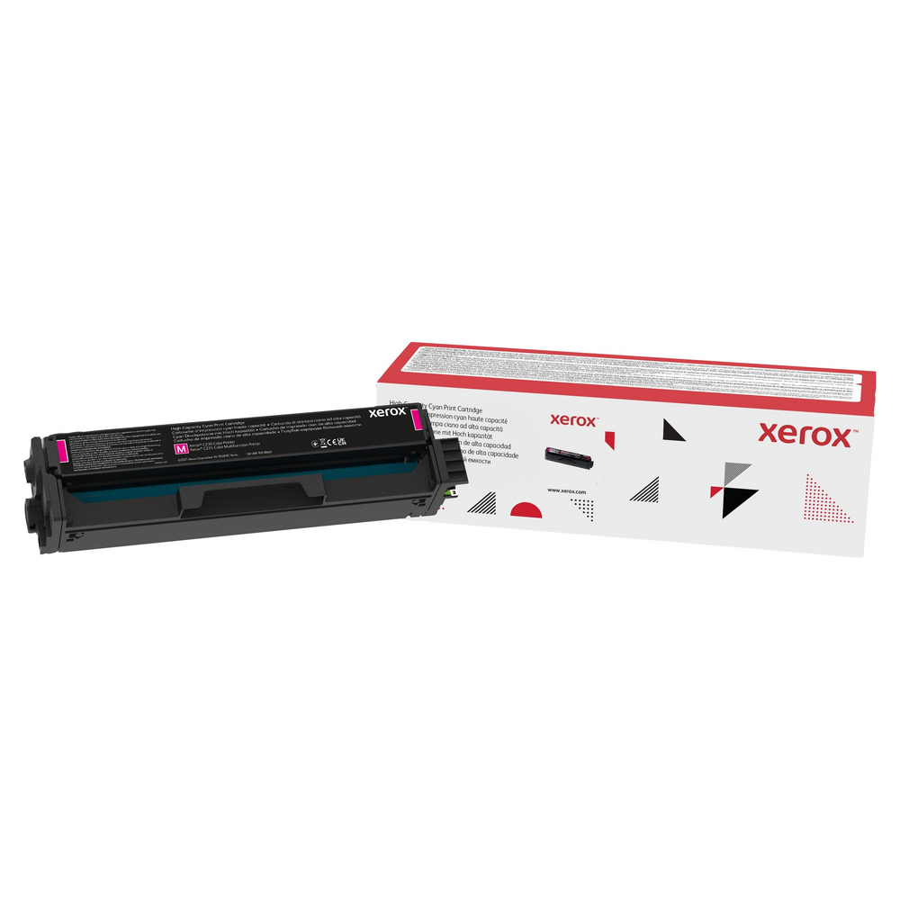 Genuine Xerox Magenta High Capacity Print Cartridge, Xerox C230/C235 Color Printer/Multifunction, (Use & Return)