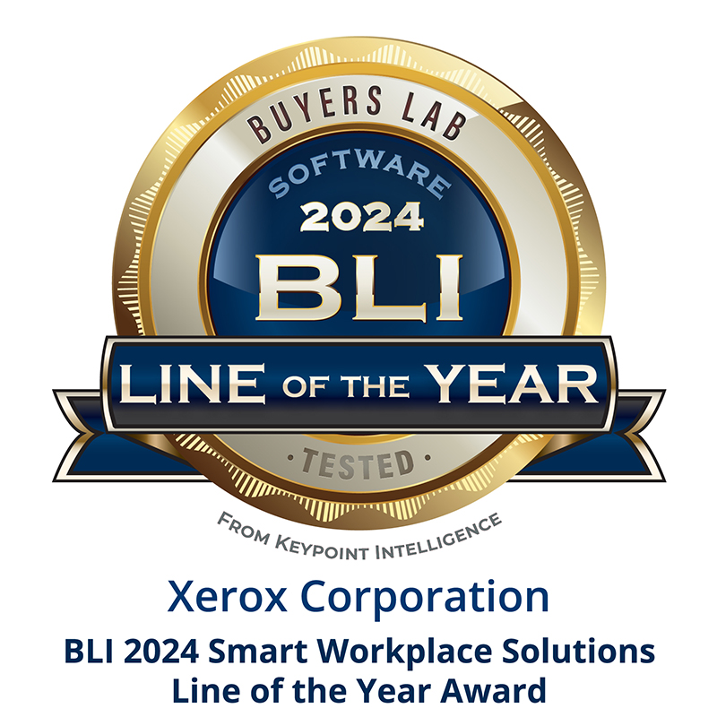 BLI 2024 Smart Workplace Solutions Line of the Year Seal