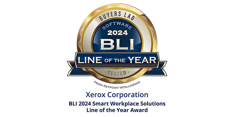 BLI 2024 Smart Workplace Solutions Line of the Year Seal