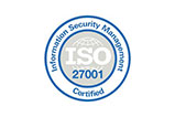 ISO 27001 badge