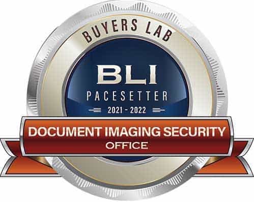 BLI document imaging security office award logo