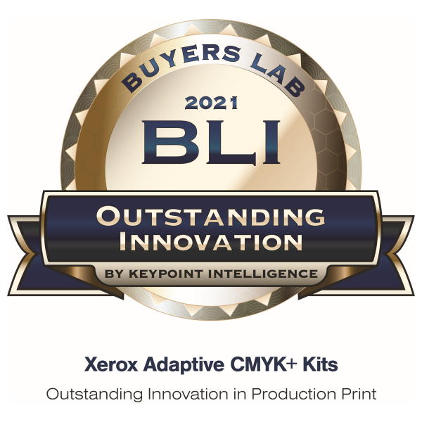 BLI Innovation Award for Adaptive CMYK+