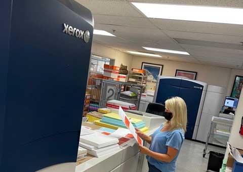 Marina Graphics with their Xerox iGen 5 Press