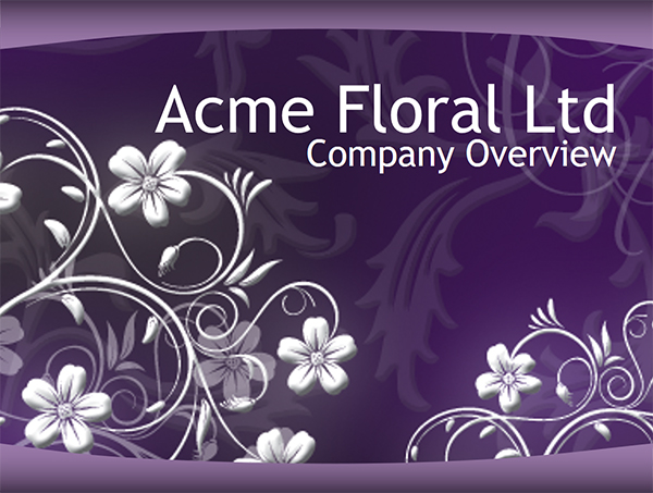 Acme Company Overview Powerpoint Template