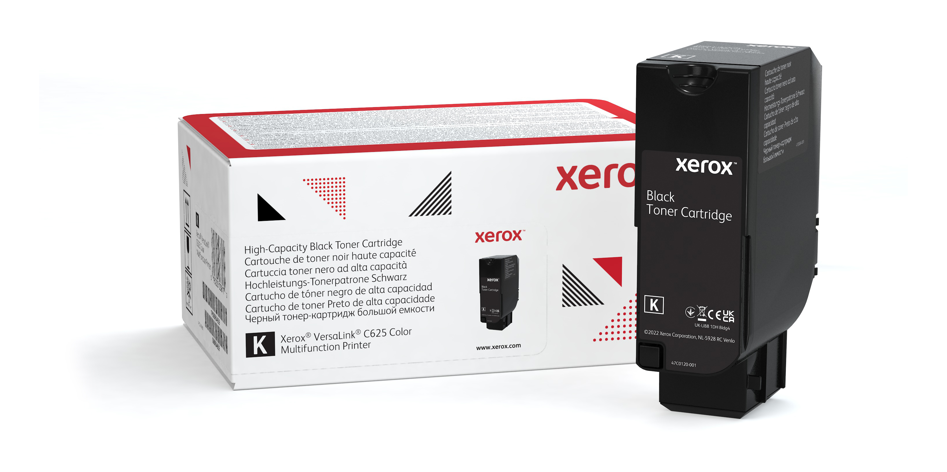 Genuine Xerox Black High Capacity Toner Cartridge For The VersaLink C625 (Use & Return)