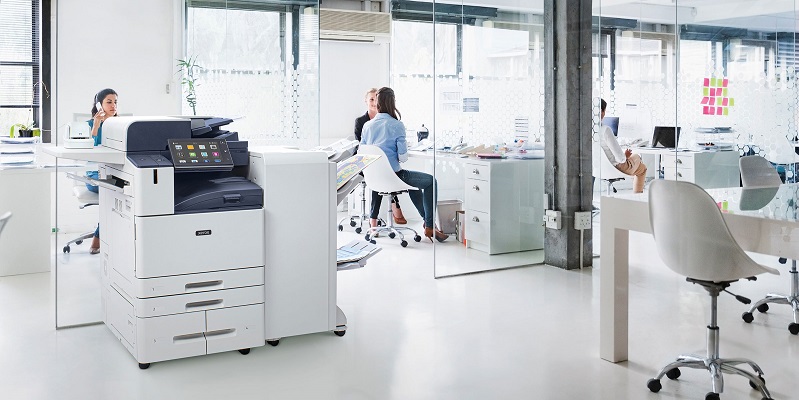 Xerox AltaLink C8100 MFP in a brightly lit office