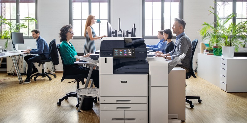 Xerox® AltaLink® B8200 Series Multifunction Printer in an office