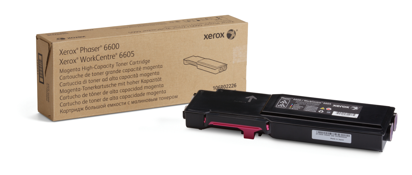 Phaser 6600/WorkCentre 6605, High Capacity Magenta Toner Cartridge