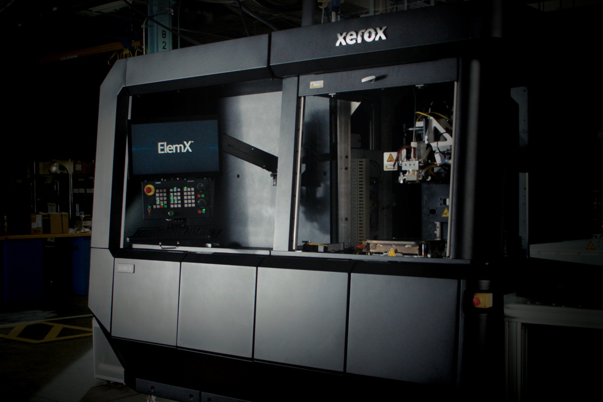 View of the Xerox® ElemX™ 3D Printer