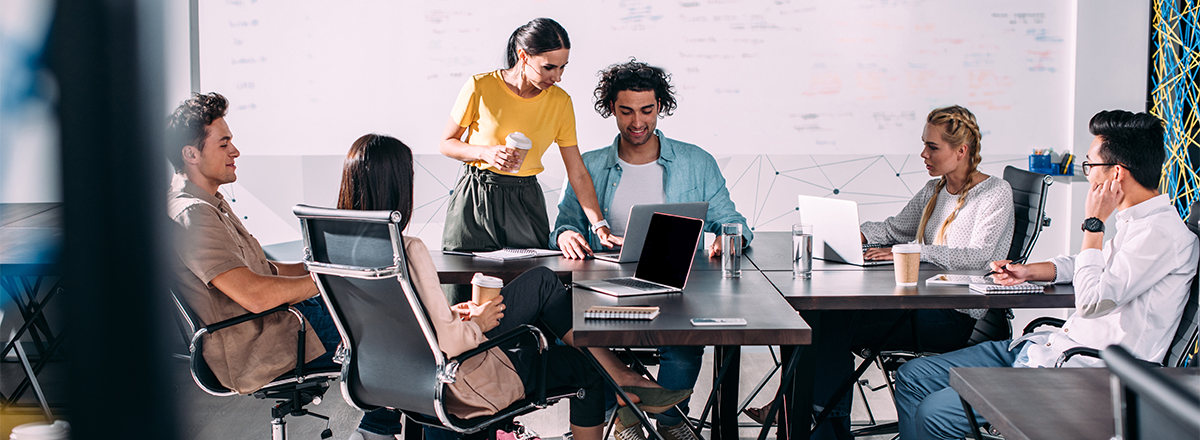 people in conference room