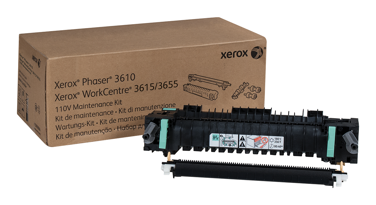 110V Fuser Maintenance Kit Phaser 3610/WorkCentre 3615 (includes 110V Fuser, Bias Transfer Roller), Long Life Item, Typically Not Required