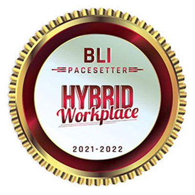 BLI Pacesetter badge for Hybrid Workplace 2021-2022