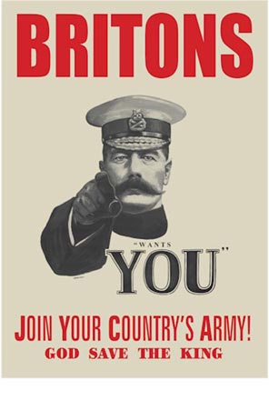 Lord Kitchener Wants You poster