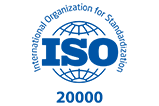 ISO 20000 badge