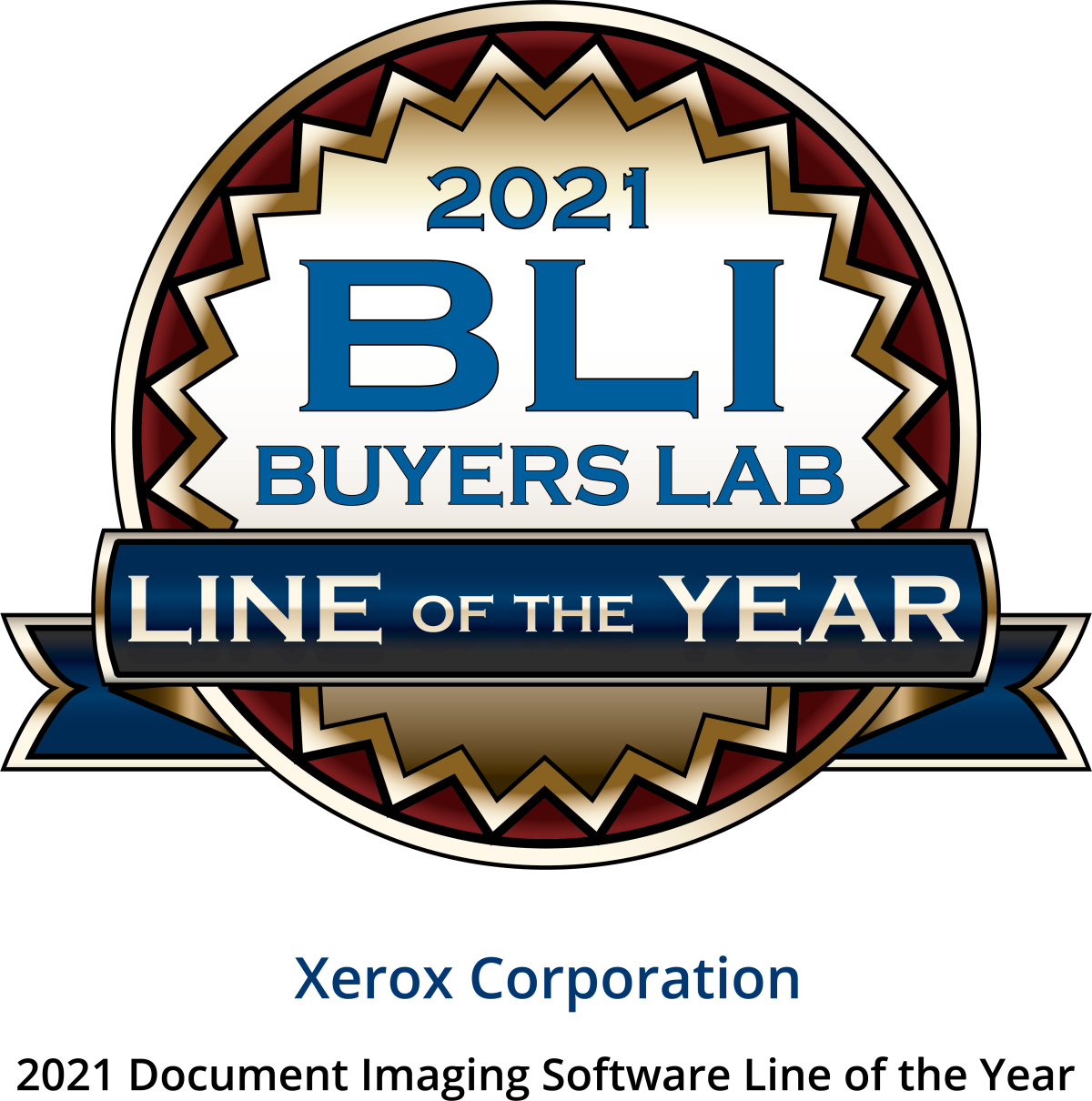 BLI 2021 Software Line of the Year Award seal image
