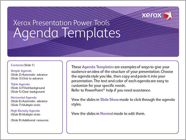 Powerpoint Templates Xerox For Small Businesses