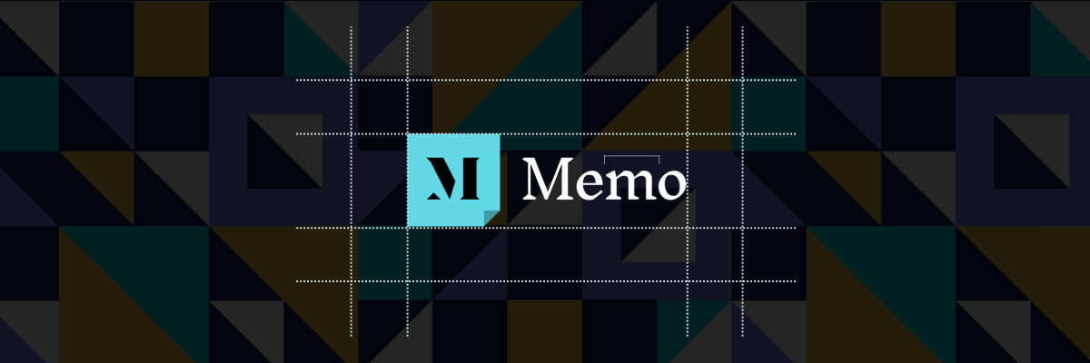 Memo logo rebrand - hero