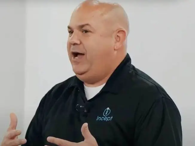 Sam Falletta, CEO for Incept speaking at Salt Labs X Incept HR Tech demo session.