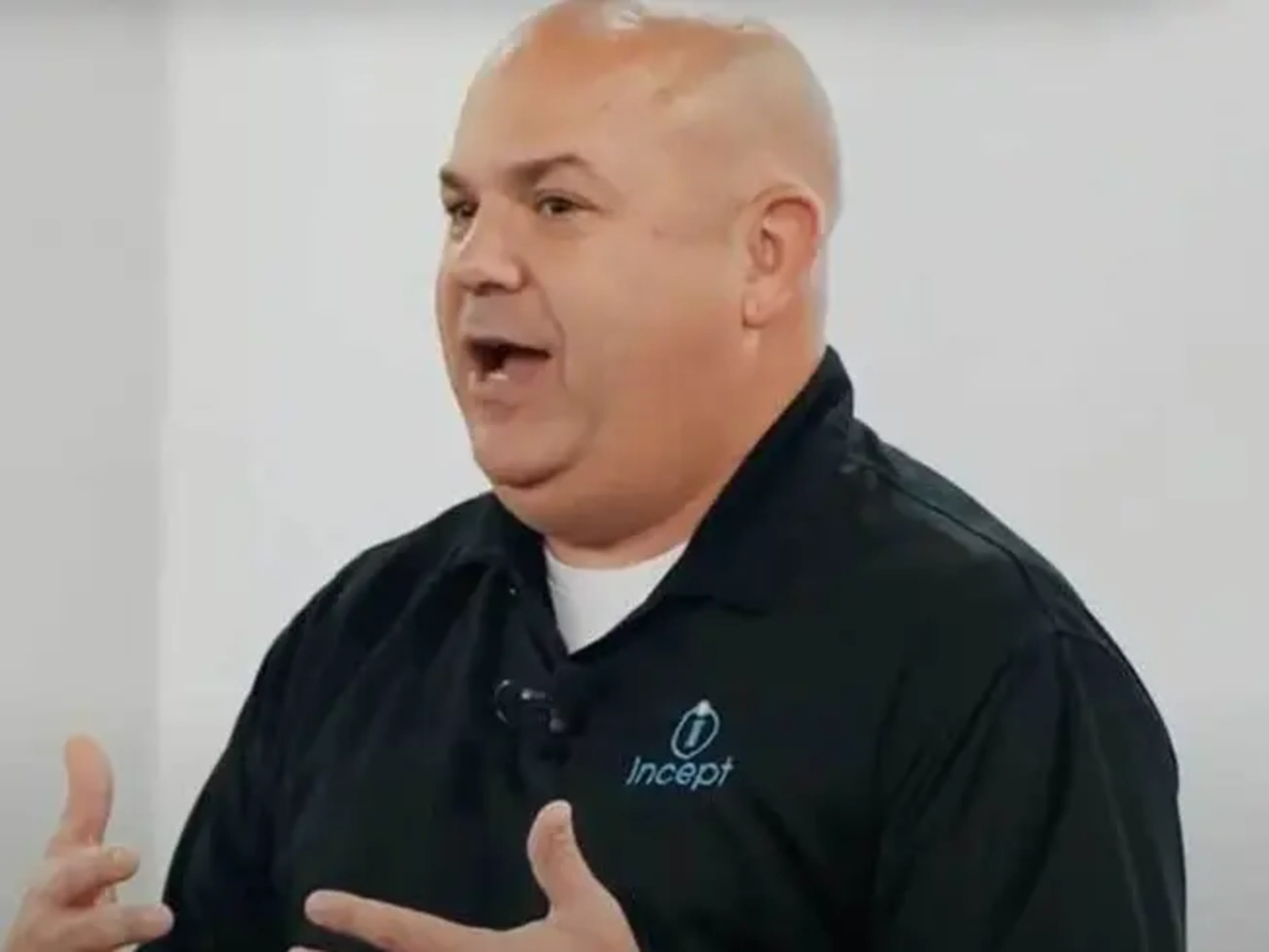 Sam Falletta, CEO for Incept speaking at Salt Labs X Incept HR Tech demo session.