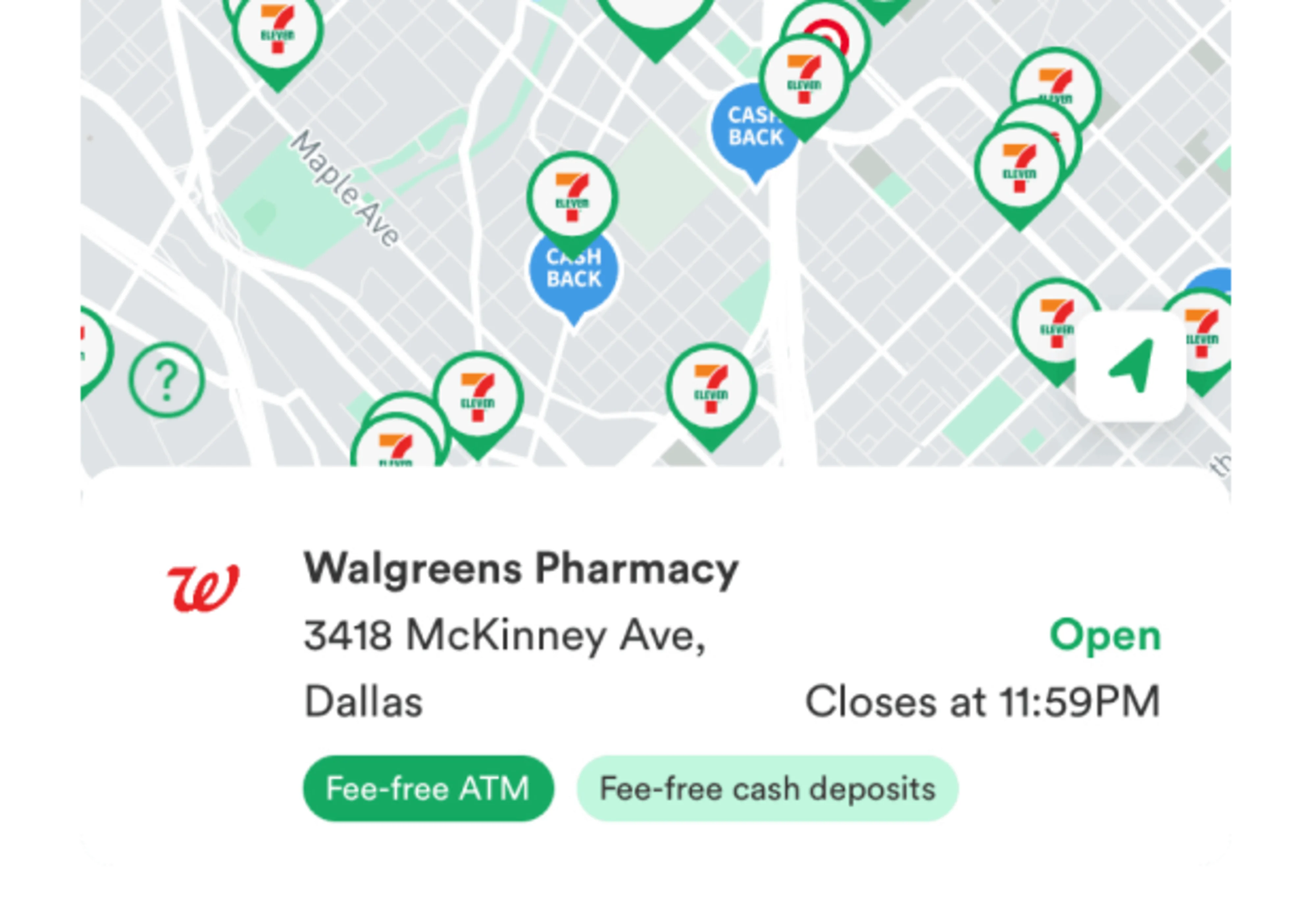 Chime ATM Walgreens Dallas
