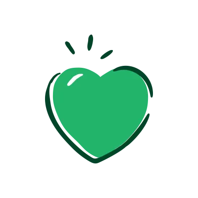 [CE] Green Heart Be Member Obsessed Icon