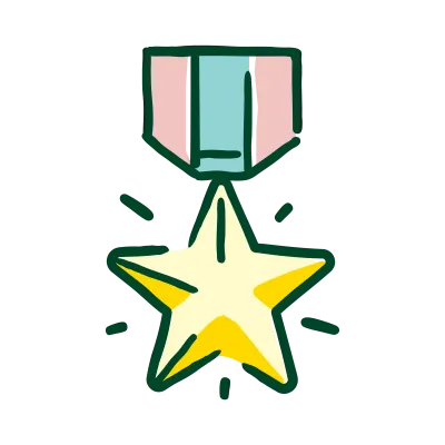 [CE] Star Award Medal Respect the Rules Icon