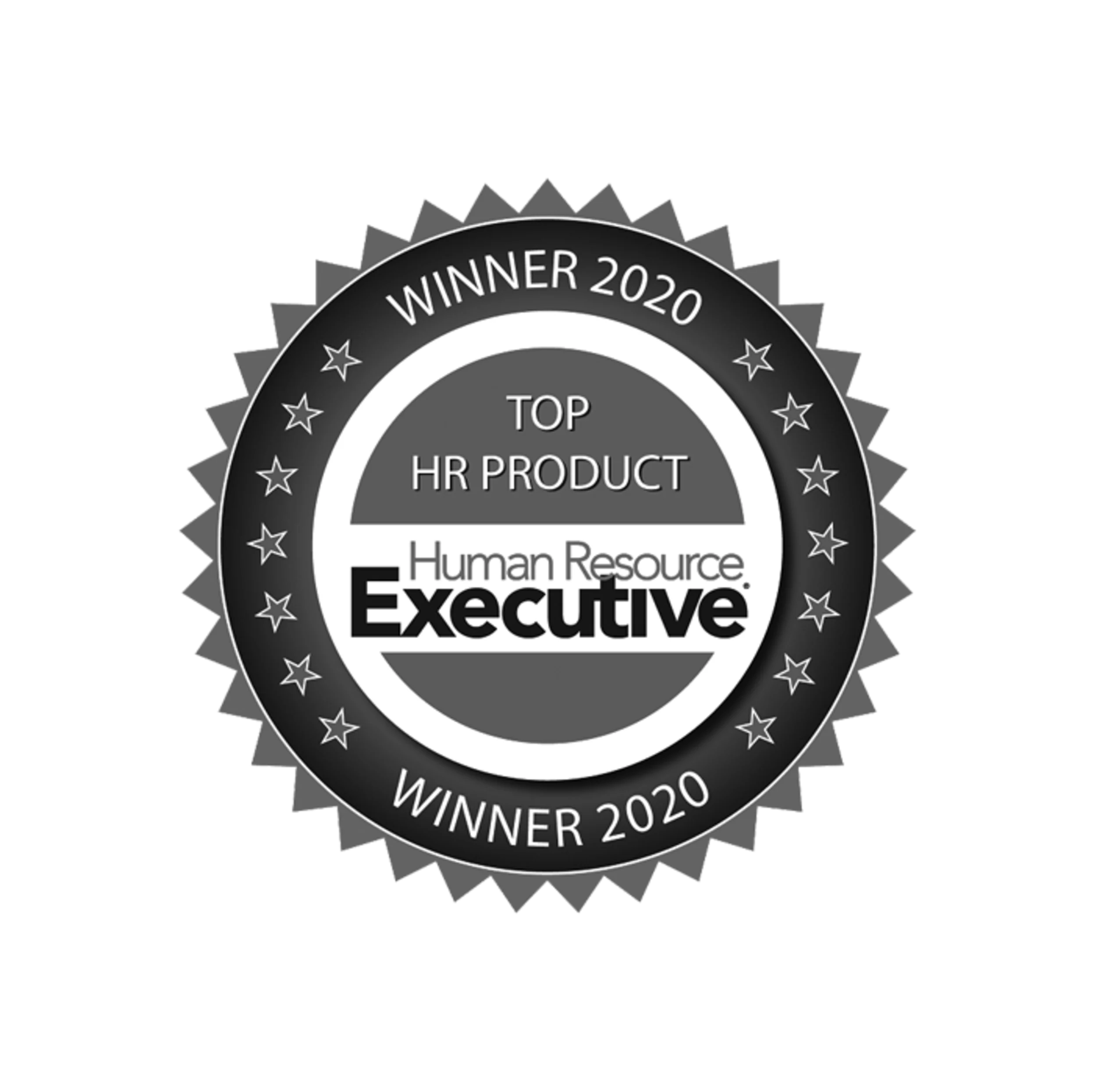 Human Resource Executive 2020 Winner award.