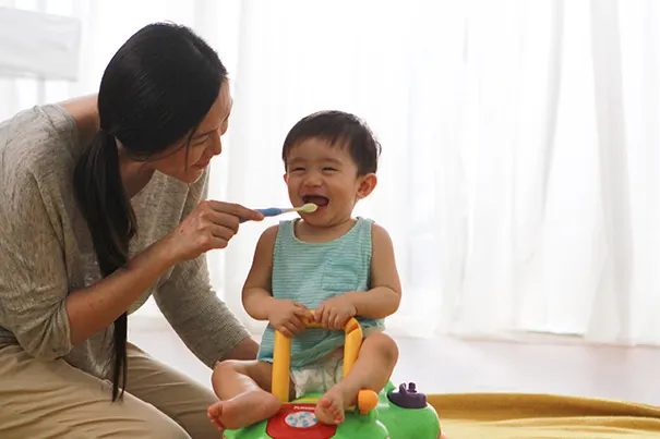 Mehr Spaß beim Zähneputzen für Eltern & Baby