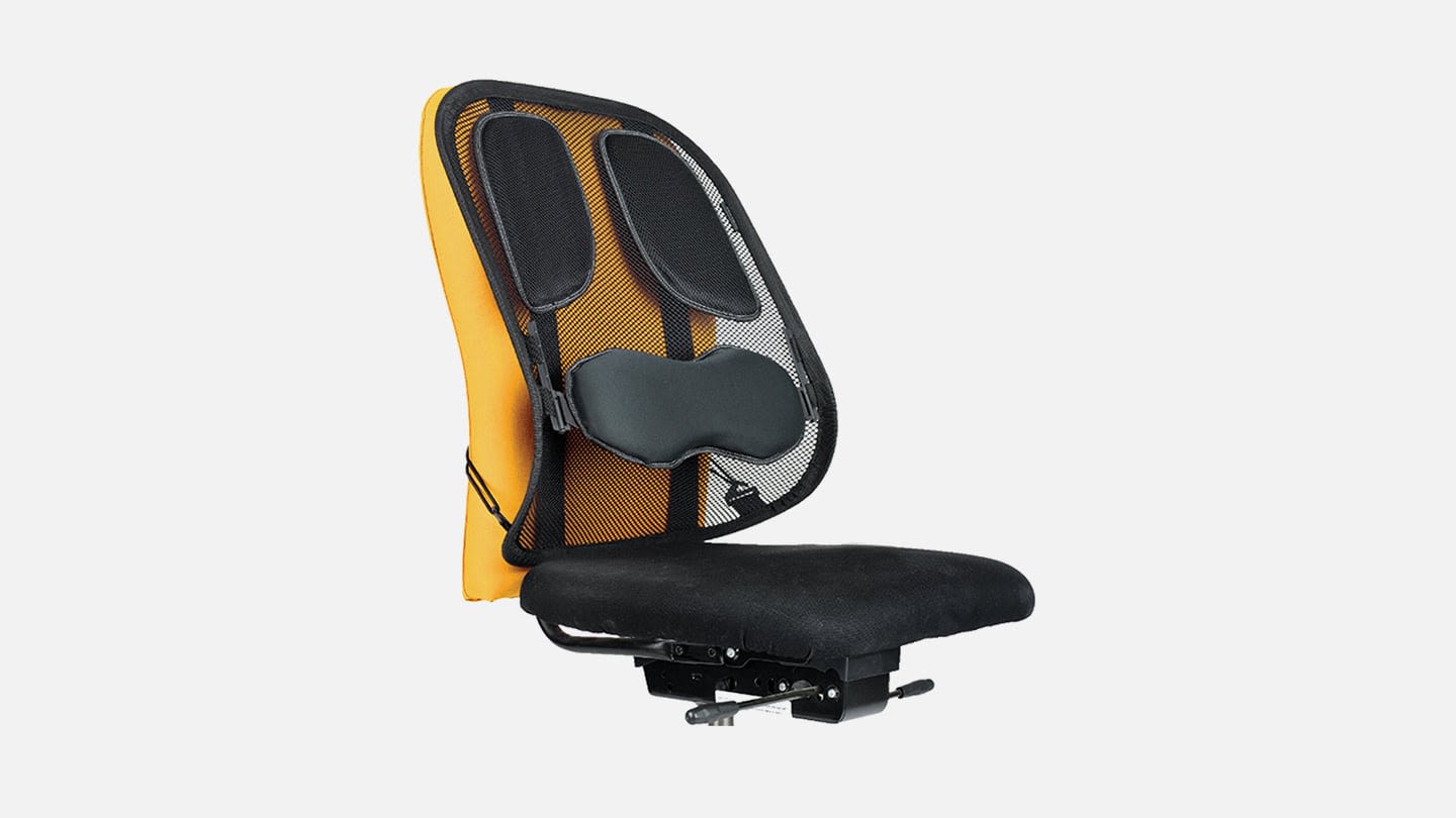 Sedia ergonomica con supporto lombare